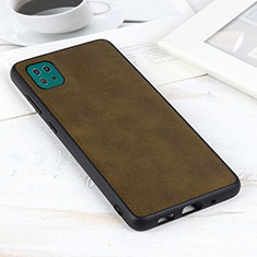 Custodia Lusso Pelle Cover B08H per Samsung Galaxy A22 5G Verde