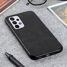 Custodia Lusso Pelle Cover B08H per Samsung Galaxy A33 5G Nero