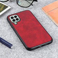 Custodia Lusso Pelle Cover B08H per Samsung Galaxy M33 5G Rosso