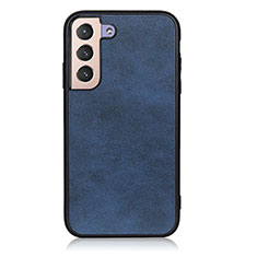 Custodia Lusso Pelle Cover B08H per Samsung Galaxy S21 5G Blu