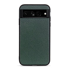 Custodia Lusso Pelle Cover B11H per Google Pixel 7 Pro 5G Verde