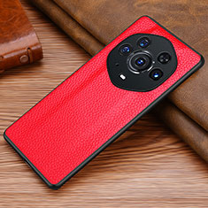 Custodia Lusso Pelle Cover DL1 per Huawei Honor Magic3 Pro+ Plus 5G Rosso