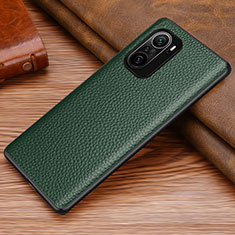 Custodia Lusso Pelle Cover DL1 per Xiaomi Mi 11i 5G Verde