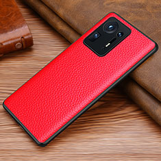 Custodia Lusso Pelle Cover DL1 per Xiaomi Mi Mix 4 5G Rosso