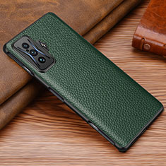 Custodia Lusso Pelle Cover DL1 per Xiaomi Redmi K50 Gaming 5G Verde