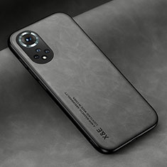 Custodia Lusso Pelle Cover DY1 per Huawei Honor 50 Pro 5G Grigio