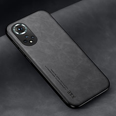 Custodia Lusso Pelle Cover DY1 per Huawei Honor 50 Pro 5G Nero