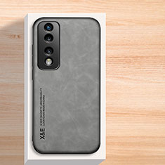 Custodia Lusso Pelle Cover DY1 per Huawei Honor 70 Pro 5G Grigio