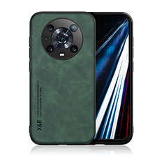 Custodia Lusso Pelle Cover DY1 per Huawei Honor Magic4 Pro 5G Verde