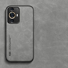 Custodia Lusso Pelle Cover DY1 per Huawei Nova 11 Grigio