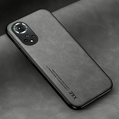 Custodia Lusso Pelle Cover DY1 per Huawei Nova 9 Grigio