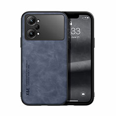 Custodia Lusso Pelle Cover DY1 per Oppo K10 Pro 5G Blu