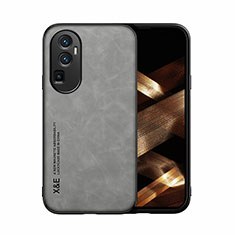 Custodia Lusso Pelle Cover DY1 per Oppo Reno10 Pro+ Plus 5G Grigio