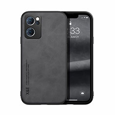 Custodia Lusso Pelle Cover DY1 per Oppo Reno7 5G Nero