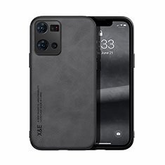 Custodia Lusso Pelle Cover DY1 per Oppo Reno8 4G Nero