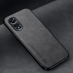 Custodia Lusso Pelle Cover DY1 per Oppo Reno8 T 5G Nero