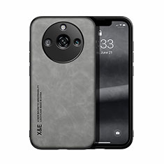 Custodia Lusso Pelle Cover DY1 per Realme 11 Pro 5G Grigio