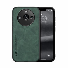 Custodia Lusso Pelle Cover DY1 per Realme 11 Pro 5G Verde