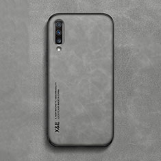 Custodia Lusso Pelle Cover DY1 per Samsung Galaxy A70S Grigio