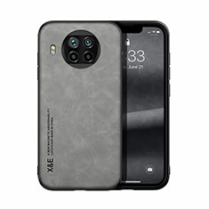 Custodia Lusso Pelle Cover DY1 per Xiaomi Mi 10i 5G Grigio