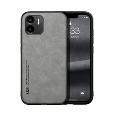 Custodia Lusso Pelle Cover DY1 per Xiaomi Poco C51 Grigio