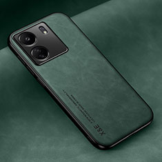 Custodia Lusso Pelle Cover DY1 per Xiaomi Poco C65 Verde