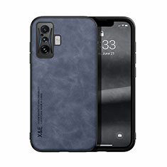 Custodia Lusso Pelle Cover DY1 per Xiaomi Poco F4 GT 5G Blu