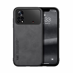 Custodia Lusso Pelle Cover DY1 per Xiaomi Poco X4 Pro 5G Nero