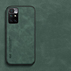 Custodia Lusso Pelle Cover DY1 per Xiaomi Redmi 10 Prime Verde