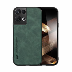 Custodia Lusso Pelle Cover DY1 per Xiaomi Redmi Note 13 5G Verde