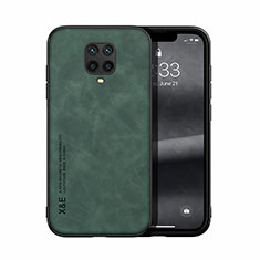 Custodia Lusso Pelle Cover DY1 per Xiaomi Redmi Note 9 Pro Verde