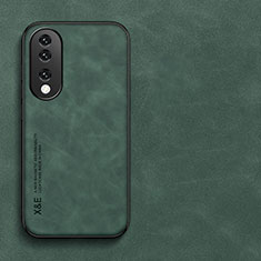 Custodia Lusso Pelle Cover DY2 per Huawei Honor 90 5G Verde