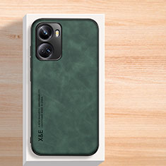 Custodia Lusso Pelle Cover DY2 per Huawei Nova 10 SE Verde