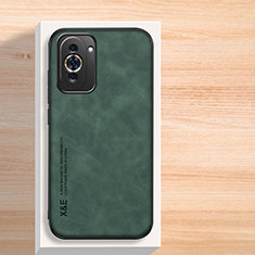 Custodia Lusso Pelle Cover DY2 per Huawei Nova 10 Verde