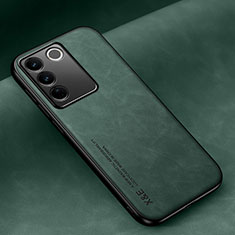 Custodia Lusso Pelle Cover DY2 per Vivo V27 Pro 5G Verde