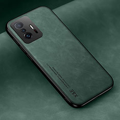 Custodia Lusso Pelle Cover DY2 per Xiaomi Mi 11T Pro 5G Verde