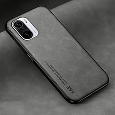 Custodia Lusso Pelle Cover DY2 per Xiaomi Mi 11X 5G Grigio