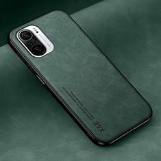 Custodia Lusso Pelle Cover DY2 per Xiaomi Mi 11X 5G Verde