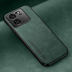 Custodia Lusso Pelle Cover DY2 per Xiaomi Mi 13T Pro 5G Verde