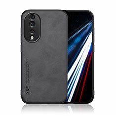 Custodia Lusso Pelle Cover DY3 per Huawei Honor 80 5G Nero