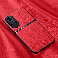 Custodia Lusso Pelle Cover DY3 per Oppo Reno10 Pro 5G Rosso