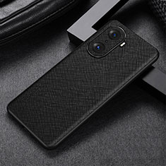 Custodia Lusso Pelle Cover GS1 per Huawei Honor 60 5G Nero