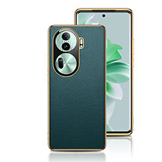 Custodia Lusso Pelle Cover GS1 per Oppo Reno11 Pro 5G Verde