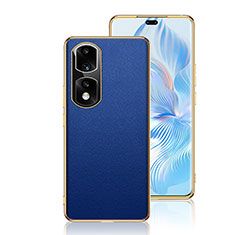 Custodia Lusso Pelle Cover GS2 per Huawei Honor 90 Pro 5G Blu