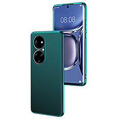 Custodia Lusso Pelle Cover GS2 per Huawei P50 Pro Verde