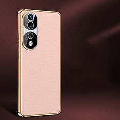 Custodia Lusso Pelle Cover JB2 per Huawei Honor 70 Pro 5G Rosa