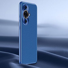 Custodia Lusso Pelle Cover JB2 per Huawei Nova 11 Pro Blu