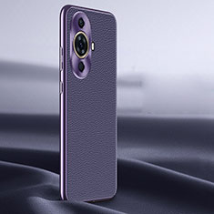 Custodia Lusso Pelle Cover JB2 per Huawei Nova 11 Pro Viola