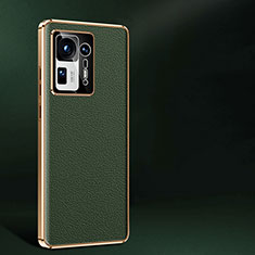 Custodia Lusso Pelle Cover JB2 per Xiaomi Mi Mix 4 5G Verde