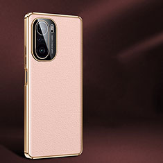 Custodia Lusso Pelle Cover JB2 per Xiaomi Redmi K40 Pro 5G Rosa